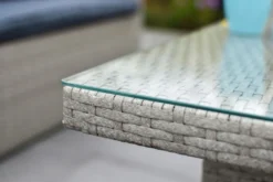 Merxx Tisch "Chicago" 120 X 60 Cm - Stahlgestell Mit Kunststoffgeflecht Grau -Deutschland Garten Zier Verkaufs-Shop abbb041f44dfda5a40ebcbca1046441a