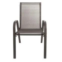 Wohaga 6er Set Stapelstuhl 'New York' Mit Textilenbespannung Anthrazit/Anthrazit -Deutschland Garten Zier Verkaufs-Shop acf812368c51e1ecb43c709cb95a2655