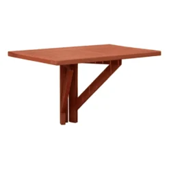 Garden Pleasure Holz Hängetisch 60x40 Cm Balkon Esstisch Tisch Eukalyptus