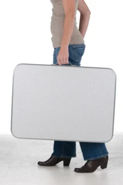 Camp Active Campingtisch - Klappar - Leicht - Höhenverstellbar Von 25 Bis 59CM - Tischplatte 75 X 55 CM - Aluminium/MDF - Weiß -Deutschland Garten Zier Verkaufs-Shop ad5ba526be6a142664d6c8252b653df8