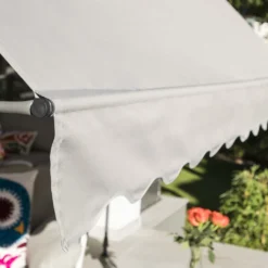 HI 62480 Klemmmarkise Markise B300xT120cm Hellgrau -Deutschland Garten Zier Verkaufs-Shop ad767d8381f08df5c222dcd607123890