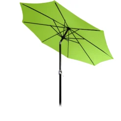 Wohaga® Sonnenschirm 'Sydney' Ø3xH2,5m Grün