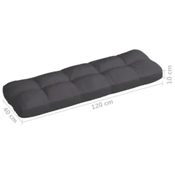VidaXL Palettensofa-Auflagen 2 Stk. Anthrazit -Deutschland Garten Zier Verkaufs-Shop af14e092c09da634d84797551b3d08fe