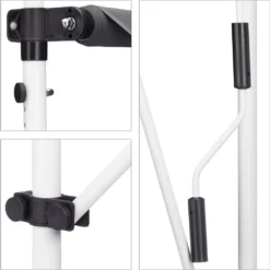 Relaxdays Klemmmarkise Blau Weiß -Deutschland Garten Zier Verkaufs-Shop af163b21059cb035ba1e6e77302c4e18