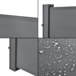 Pro-Tec Seitenmarkise 180 X 300 Cm Mittelgrau Sichtschutz Markise Sonnen- & Windschutz -Deutschland Garten Zier Verkaufs-Shop af3d1fd5e09b93e8abb9f37d64b6da1d