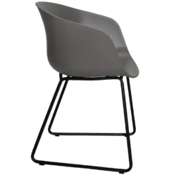 KMH® 2er Set Gartenstuhl *Nicole* Grau/schwarz -Deutschland Garten Zier Verkaufs-Shop af638508f3a04ad5dafd91f3d5b4daba