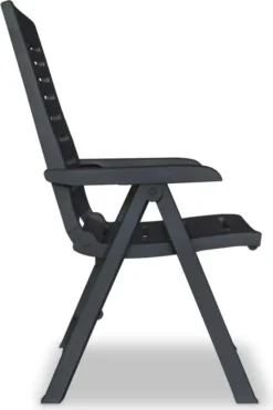 VidaXL Verstellbare Gartenstühle 2 Stk. Kunststoff Anthrazit -Deutschland Garten Zier Verkaufs-Shop afb304ad1f66319e4890ef9be0ecd2e5