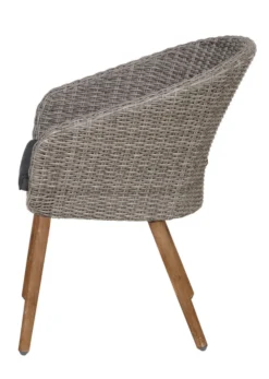 Ploß Geflechtsessel - Cocktail - Sessel "Flores" Im 2er-Set, Grau -Deutschland Garten Zier Verkaufs-Shop afc0e5583c56e67bf09c7debcce523e0