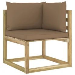 VidaXL 7-tlg. Garten-Lounge-Set Mit Kissen Imprägniertes Kiefernholz -Deutschland Garten Zier Verkaufs-Shop afe26e5ea9495e9f83c2da8ac705b5b9