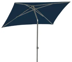 Dehner Sonnenschirm Andros, Ca. 250 X 210 X 150 Cm, Aluminium/Polyester, Blau -Deutschland Garten Zier Verkaufs-Shop b0ad77211d5eef8d97c946e47af8eaa9