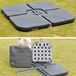 Sonnenschirm Meran Pro, Gastronomie Marktschirm Mit Volant Ø 5m Polyester/Alu 28kg Anthrazit Mit Ständer -Deutschland Garten Zier Verkaufs-Shop b1c6fd7a0749d463cb6f13bf74e68e66