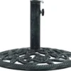 VidaXL Sonnenschirmständer Grün 9 Kg 40 Cm Gusseisen