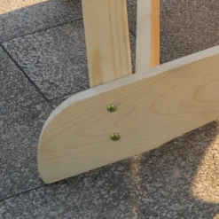 Outsunny Adirondack Gartenstuhl Mit Tisch Und Schirmloch 2 Sitzer Gartensessel Sitzgruppe Gartenmöbel Für Balkon Massivholz Natur 178 X 87 X 92 Cm -Deutschland Garten Zier Verkaufs-Shop b2a0827286a2709b3103bed853fc3d84