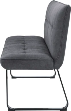 HOMEXPERTS Bank TILDA B 160, H 92, T 59 Cm Grau -Deutschland Garten Zier Verkaufs-Shop b3c0c1aac72c2c529fafb7b22d5d514d