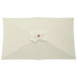 Anndora Sonnenschirm 2,5x1,5m Eckig Knickbar Natural - Natural -Deutschland Garten Zier Verkaufs-Shop b42eefb4e7c2f16f51468a48272c19fe