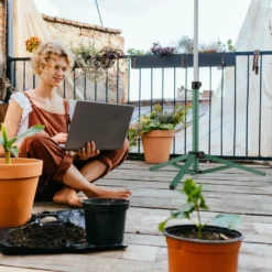 Relaxdays Grüner Sonnenschirmständer Klappbar -Deutschland Garten Zier Verkaufs-Shop b5fbb79a43a3fc309bc9446b9254ef47