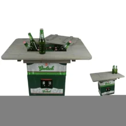 Esschert Design Bierkistentisch Grau -Deutschland Garten Zier Verkaufs-Shop b637186042546c9ba38e68221072d8bf