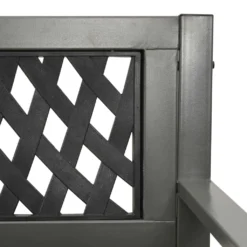 VidaXL Gartenbank 125 Cm Stahl Grau -Deutschland Garten Zier Verkaufs-Shop b65c749a604cc32f24973586017b2a04