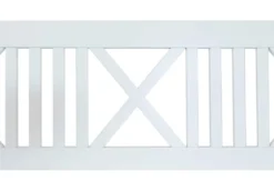 Garden Pleasure Gartenbank Bank MALMÖ 3-Sitzer B 154 X T 59 X H 89 Cm, Bank Aus Weiß Lackiertem Eukalyptus-Holz -Deutschland Garten Zier Verkaufs-Shop b68aae349fb9d0b403662a1ba7ffc77f