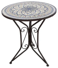 Mosaiktisch "Mare" Maße: Ø 55 X 68 Cm