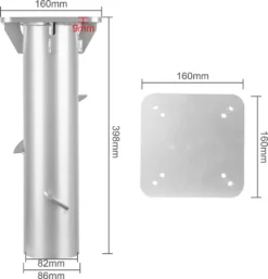 Wolketon Sonnenschirmstaender Universal Bodenplatte Ampelschirm Bodentraeger Silber 16 Cm -Deutschland Garten Zier Verkaufs-Shop b8720d1fd48bbbf7e64fecb3b58ea3b8 1