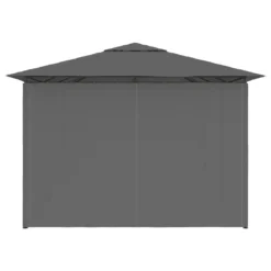 VidaXL Gartenpavillon Mit Vorhängen 4 X 3 M Anthrazit -Deutschland Garten Zier Verkaufs-Shop b89cd5e9bdcbda0f2a7408b285b94a5f