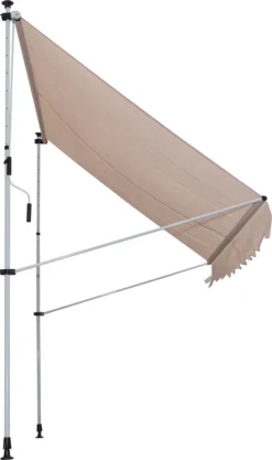 Outsunny Markise Gelenkarmmarkise Klemmmarkise Höhenverstellbar Sonnenschutz Faltarm Handkurbel Balkon Alu Beige 200 X 150 Cm -Deutschland Garten Zier Verkaufs-Shop b9114d14ba4d2dca66ded85dd82efb68