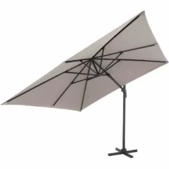 SIENA GARDEN California N+ Ampelschirm Anthrazit/taupe 250x250cm L87433 -Deutschland Garten Zier Verkaufs-Shop b9b8bfc06c339cef192803e3db69e118