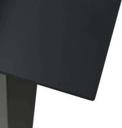 VidaXL Garten-Esstisch Schwarz 80x80x74 Cm Stahl Und Glas -Deutschland Garten Zier Verkaufs-Shop ba702a37b94adb18da6c6b03ac2b5a93