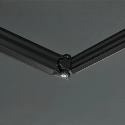 Juskys Markise 350 X 300 Cm - Beschattung Terrasse & Balkon - Gelenkarmmarkise Mit Kurbel & Halterung - Sonnenschutz Balkonmarkise Gelenkmarkise Grau -Deutschland Garten Zier Verkaufs-Shop bbec19edc385e38692c465d14c5d6418