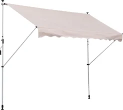 Outsunny Markise Gelenkarmmarkise Klemmmarkise Höhenverstellbar Sonnenschutz Faltarm Handkurbel Balkon Alu Beige 200 X 150 Cm -Deutschland Garten Zier Verkaufs-Shop bdce998a5780568e74180b6bf3d12885