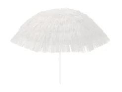 Hawaii Schirm Ø 155 Cm - Farbe: Weiß