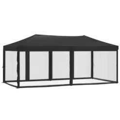 VidaXL Partyzelt Faltbar Mit Seitenwänden Anthrazit 3x6 M -Deutschland Garten Zier Verkaufs-Shop bde5d3391b66532682d1bfa5f7a3dae4