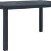 VidaXL Gartentisch Anthrazit 150 X 90 X 72 Cm Kunststoff Rattan-Optik