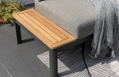 LifestyleGarden Junco Loungeecke Grau Set -Deutschland Garten Zier Verkaufs-Shop be80ca4157173eb472b302e327d101fd