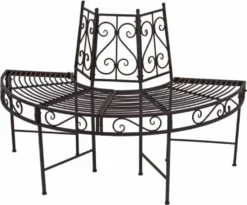 Garden Pleasure Metall Garten Bank Sitzbank Parkbank Terrasse Rost Antik Optik -Deutschland Garten Zier Verkaufs-Shop bec7584cefe88a21beaf40eaa56ceadd 1