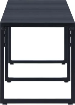 VidaXL Gartenbank 180 Cm PS-Platte Schwarz -Deutschland Garten Zier Verkaufs-Shop bfdec56b1a739f1b16e2cf94cec2fbfe