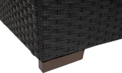 Poly-Rattan Garnitur HWC-J38, Garten-/Lounge-Set Sitzgruppe, Spun Poly Halbrundes Rattan Anthrazit, Kissen Dunkelgrau -Deutschland Garten Zier Verkaufs-Shop c0a1772c216b56d3e46e5ef544c1d5df