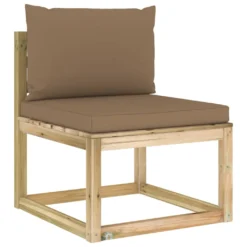 VidaXL 7-tlg. Garten-Lounge-Set Mit Kissen Imprägniertes Kiefernholz -Deutschland Garten Zier Verkaufs-Shop c0f7ab6898afd2a596f503c8d5ba2457