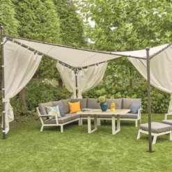 SIENA GARDEN Seitenteile Zu Pavillon "Berlino" 4x4 H56782 -Deutschland Garten Zier Verkaufs-Shop c18fcf795e56c0b5e793322e9e2509f0