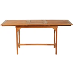 Outsunny Ausziehtisch Gartentisch Esstisch Gartenmöbel Akazienholz Wetterfest Braun 160/120 X 70 X 72 Cm -Deutschland Garten Zier Verkaufs-Shop c2cbaafcbb63bcf4dfdc2ad3dc60b448