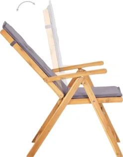 VidaXL Verstellbare Gartenstühle 2 Stk. Braun Massivholz Akazie -Deutschland Garten Zier Verkaufs-Shop c3d50d988831c11d5568e98bdc0643c8