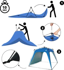 Where Tomorrow Pop Up Pavillon - 250 X 250 X 190 Cm - Blau -Deutschland Garten Zier Verkaufs-Shop c3e284ab70c501ffd9245c5dcabe716d