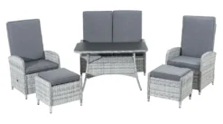 Primaster Dining Lounge Möbelset Peguera Inkl. Sitz- Und Rückenkissen -Deutschland Garten Zier Verkaufs-Shop c40f445901d916d0209baeb77e521ae1