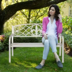 Relaxdays Gartenbank Aus Metall -Deutschland Garten Zier Verkaufs-Shop c89981d9fda1f54206ddcf3934d055db