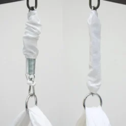 DuneDesign Babyhängematte Baby-Feder-Wiege Mit Spreizstab Befestigungsset | 100% Baumwolle Naturstoff | Kinderhängematte Hängewiege | Babyschaukel In Weiß | Balstbarkeit Max. 15KG -Deutschland Garten Zier Verkaufs-Shop c909551e8f8e63063dc3c93ccad7ce1b