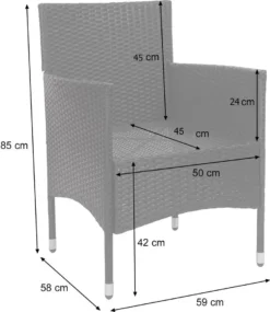 Poly-Rattan Garnitur HWC-F55, Balkon-/Garten-/Lounge-Set Sofa Sitzgruppe Schwarz, Kissen Dunkelgrau -Deutschland Garten Zier Verkaufs-Shop c985e97de3d74f2dfb0994060fdb2918
