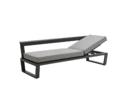 Dehner Gartenlounge Bellevue Inkl. Polster, 3-teilig, Aluminium/Polyester/Polyurethan, Dunkelgrau/hellgrau -Deutschland Garten Zier Verkaufs-Shop c9faba8c7eb9c564c89a4ecf3b4ec95e