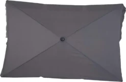 Outsunny Sonnenschirm Gartenschirm Strandschirm Balkonschirm Schirm Sonnenschutz Knickbar (Grau+Schwarz) -Deutschland Garten Zier Verkaufs-Shop caf0ce258d98b3b2e41662a231ddf9de