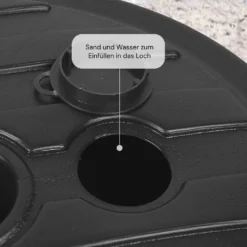 EDA Sonnenschirmständer Kunststoff Anthrazit -Deutschland Garten Zier Verkaufs-Shop cb7113b56131279ca5d43d9003f2ba56